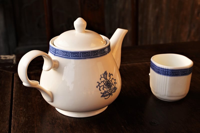 Vintage Teacup Planter